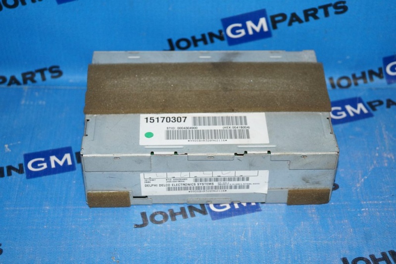картинка Блок управления музыкой 15170307 Chevrolet Tahoe GMT800 от магазина JohnGMparts