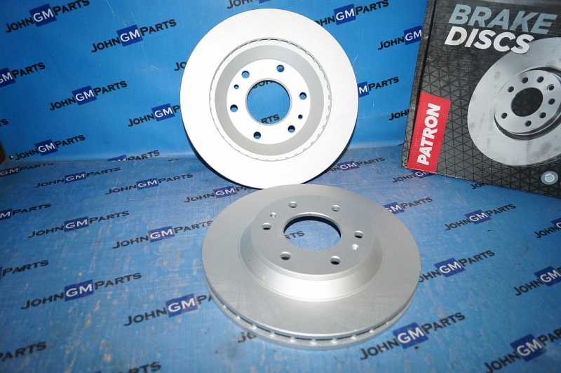 картинка Диск тормозной передний (комплект) PBD1063 Chevrolet Trailblazer GMT360 от магазина JohnGMparts